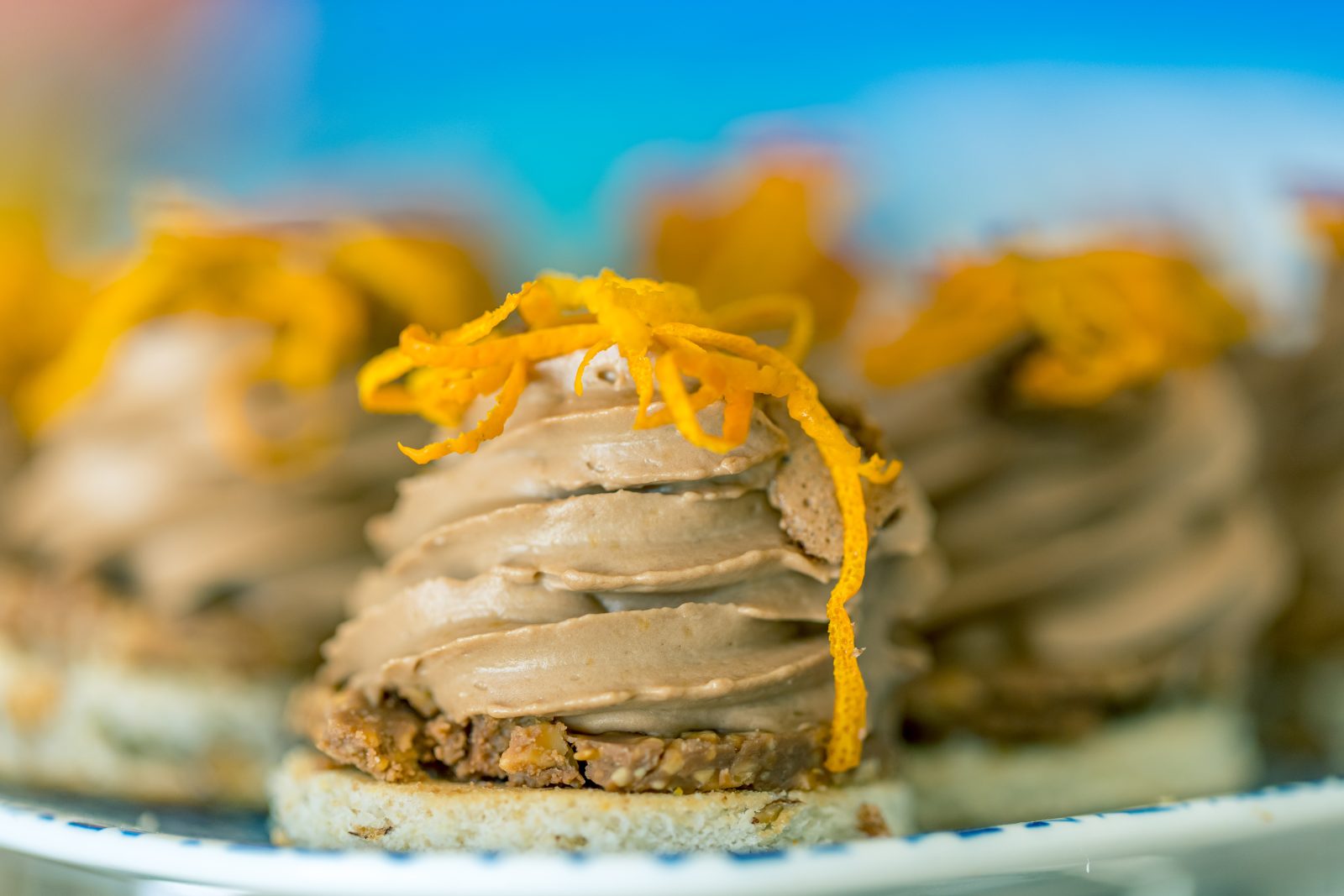 Chocolat dessert at Dakhla Evasion Restaurant