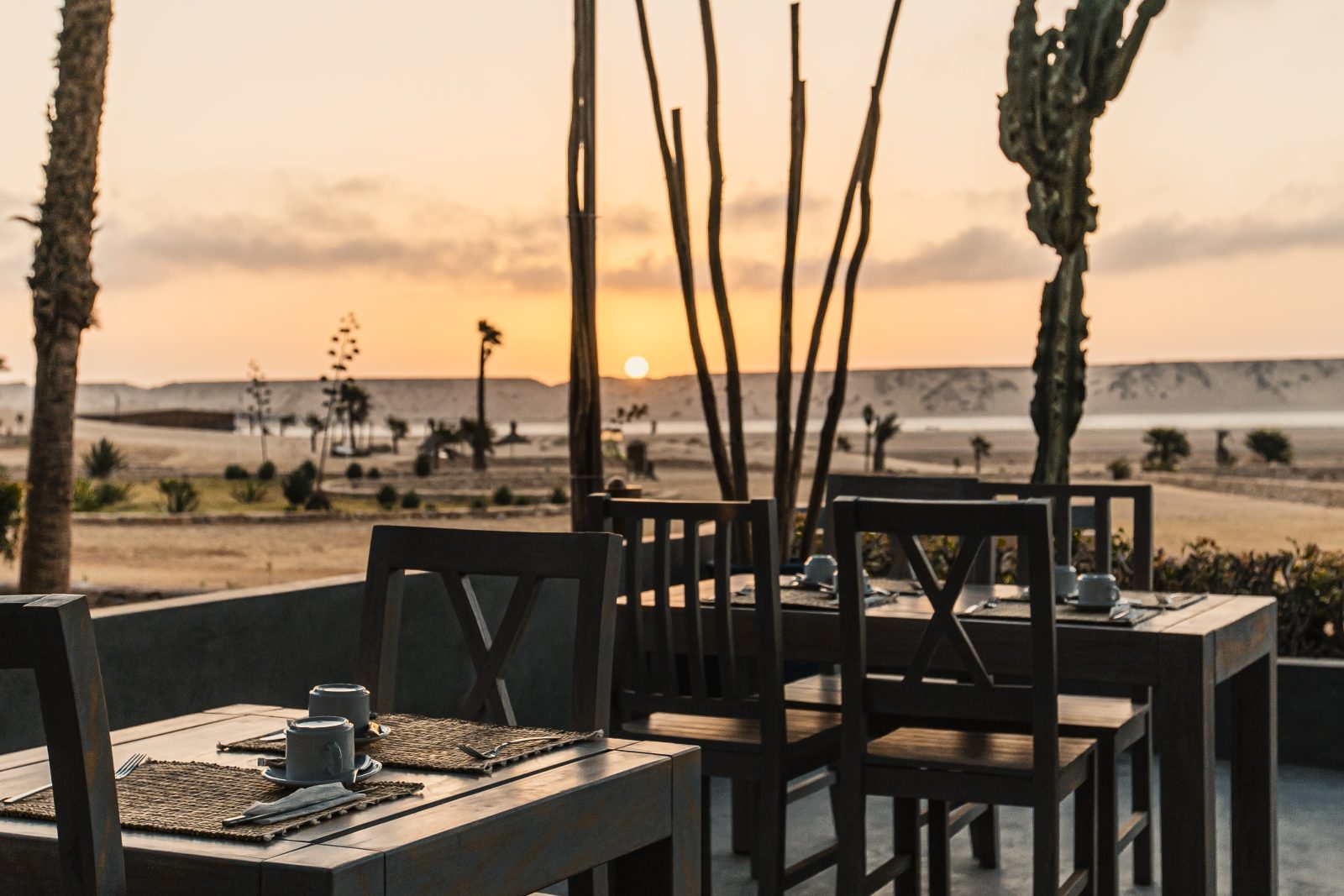 Breakfast at Dakhla Evasion terrasse