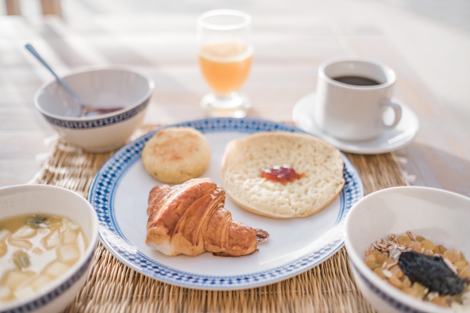 Breakfast at Dakhla Evasion Restaurant