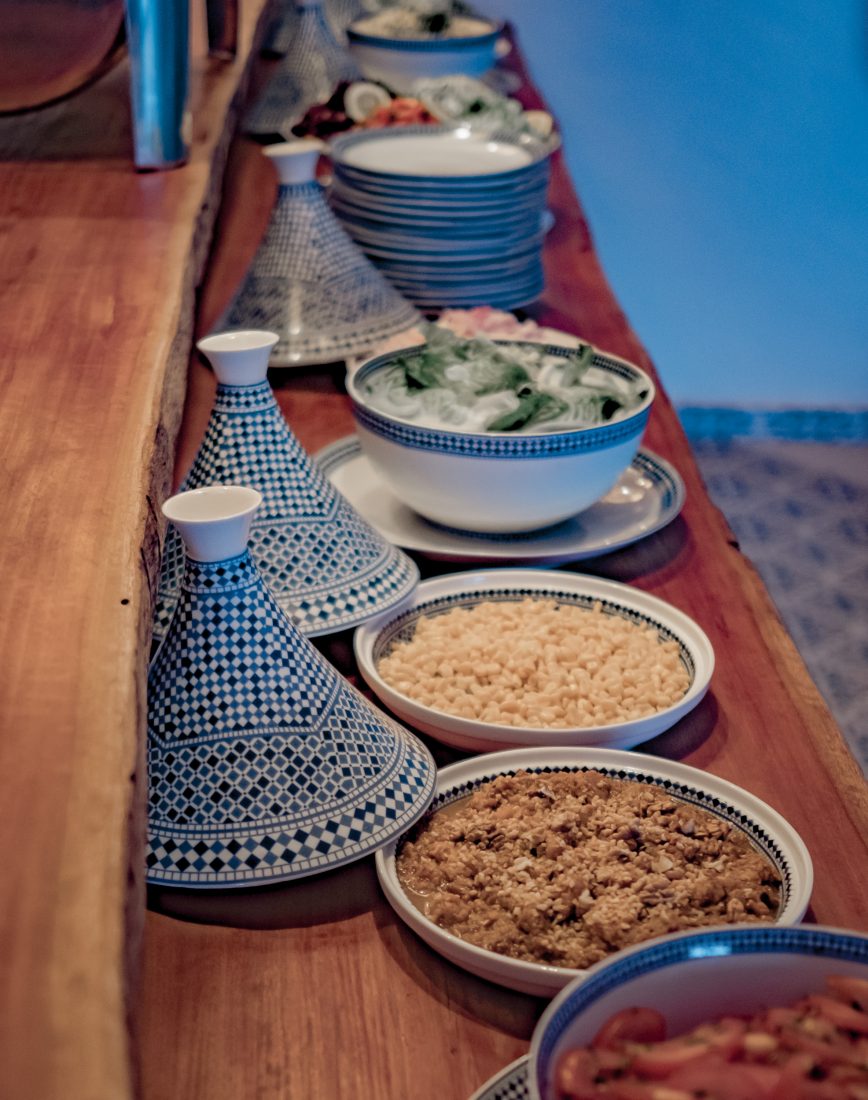 Balances meals offered at Dakhla Evasion Restaurant