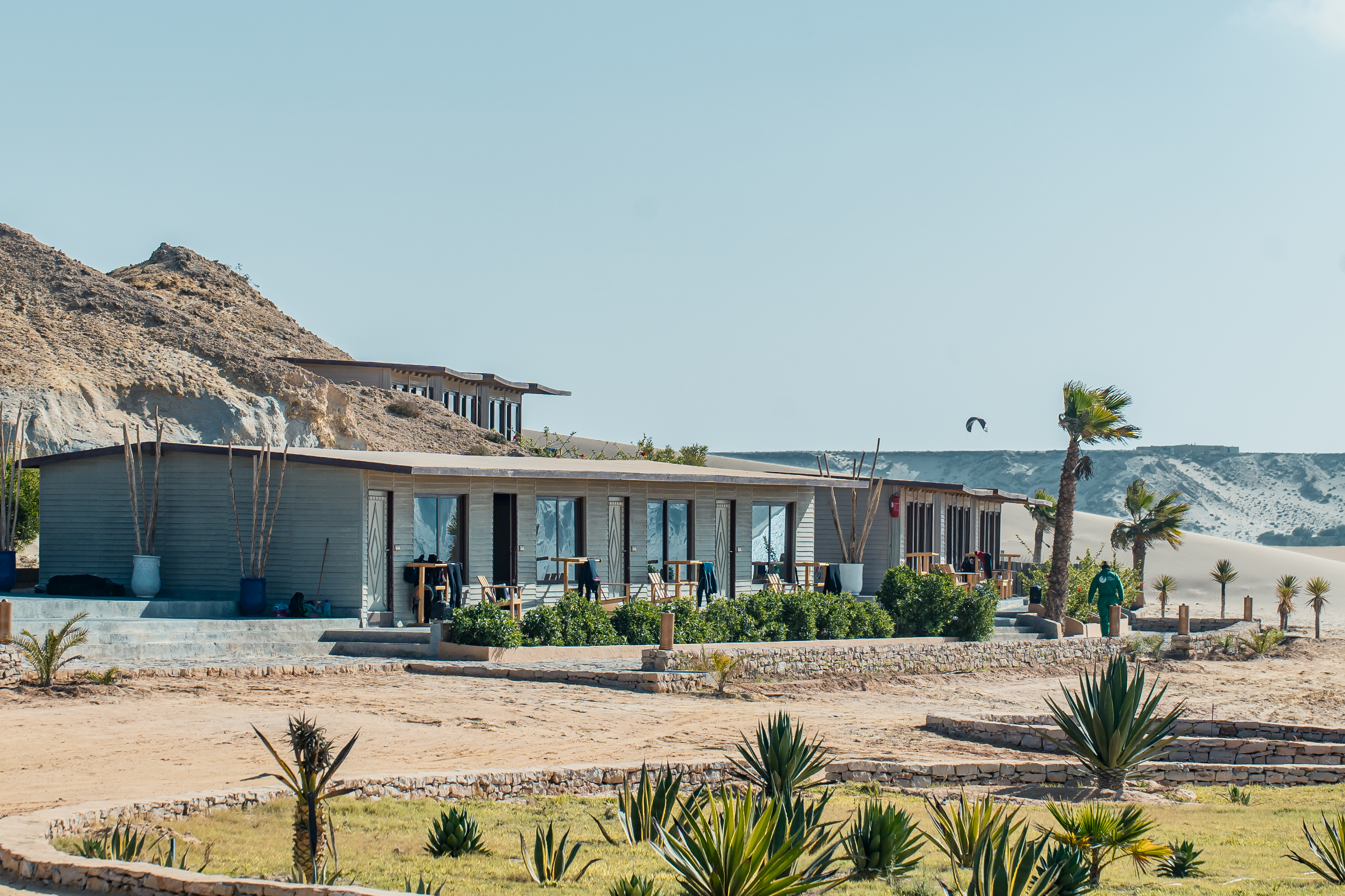 View of the Dakhla Evasion's Bungalows