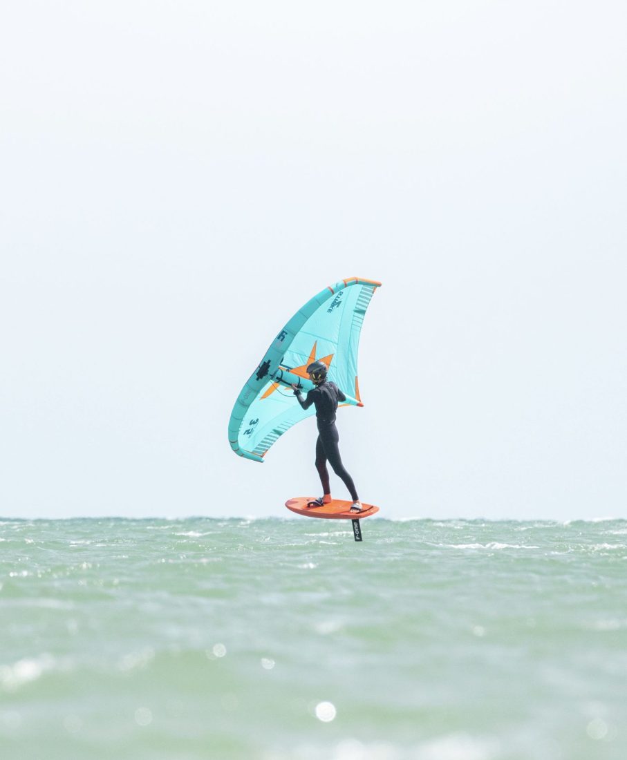 Strapless freestyle à Dakhla Evasion