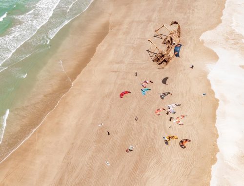 Kitesurf Downwind Dakhla 300km between ocean and desert.