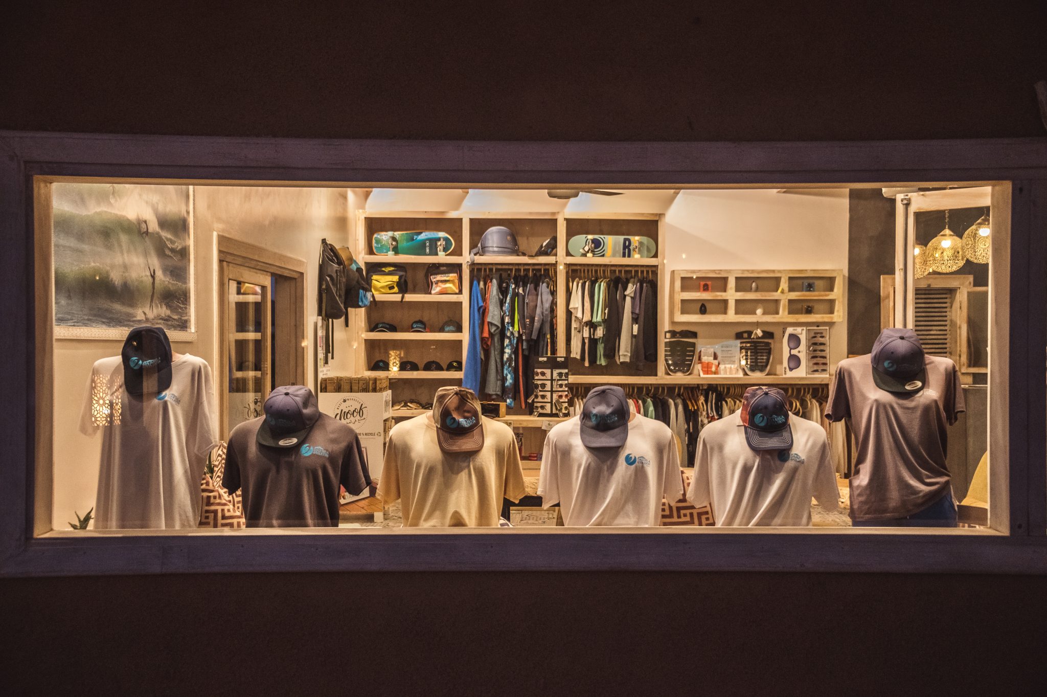 Boutique dans la réception de l'hôtel Dakhla Evasion